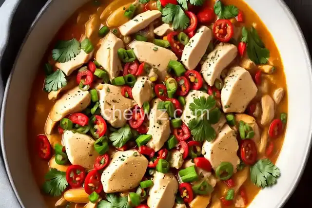 Spicy White Chili with Chicken