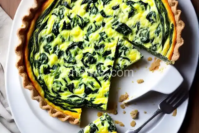 Spinach Ricotta Quiche