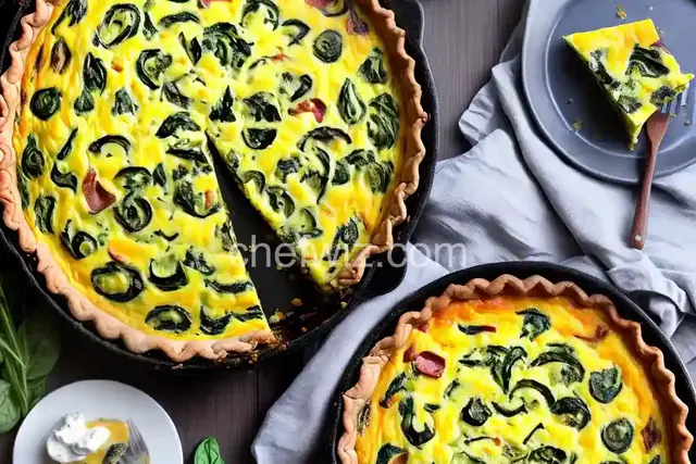 Spinach and Bacon Quiche