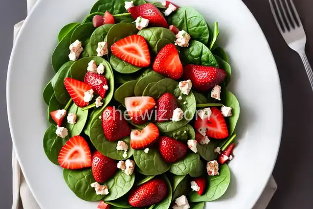 Spinach and Strawberry Salad