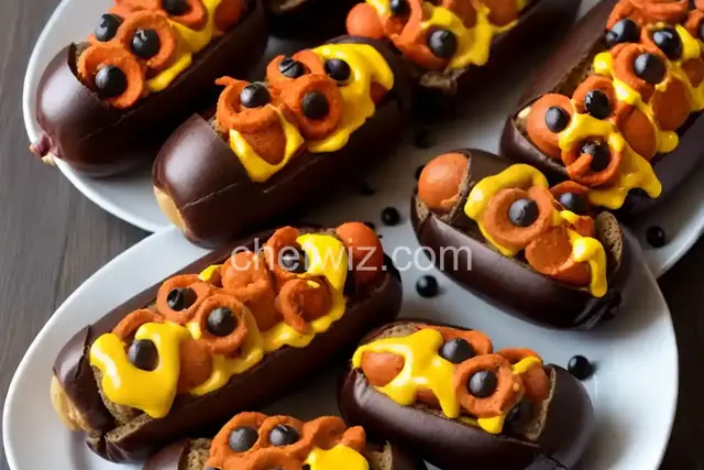 Spooky Spider Halloween Hot Dogs