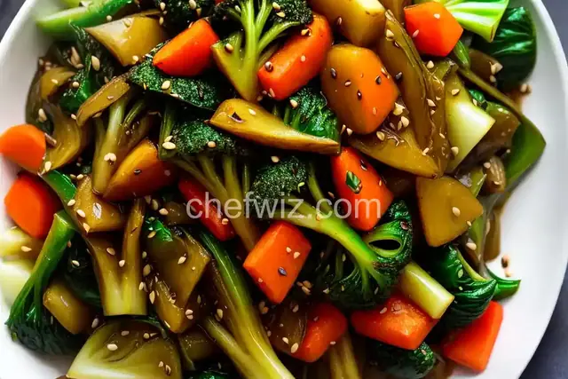Stir Fried Bok Choy