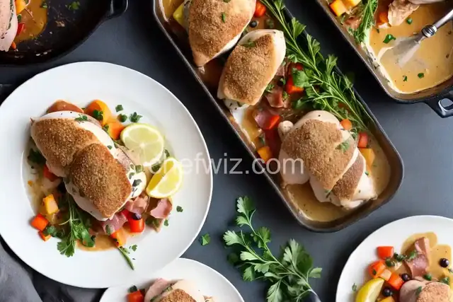 Stuffed Chicken Cordon Bleu with Prosciutto
