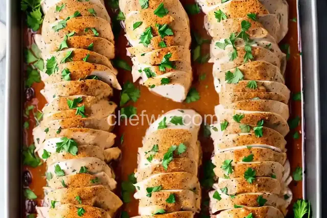 Stuffed and Wrapped Chicken Breast