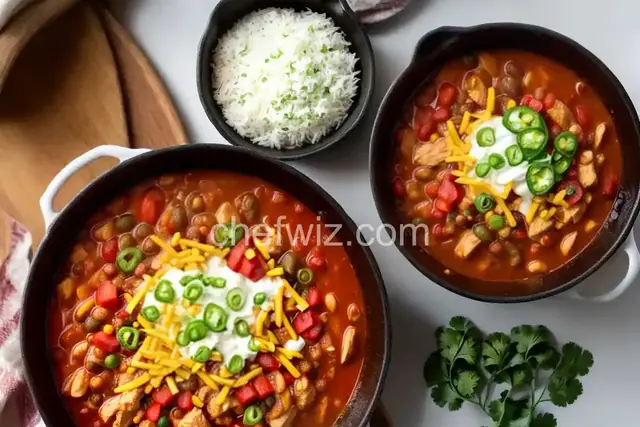 Super Easy Chicken Chili