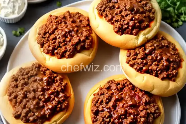 Super Easy Sloppy Joes