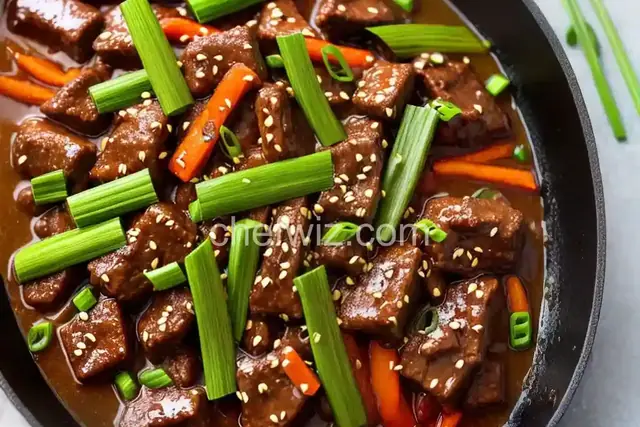 Super-Simple, Super-Spicy Mongolian Beef