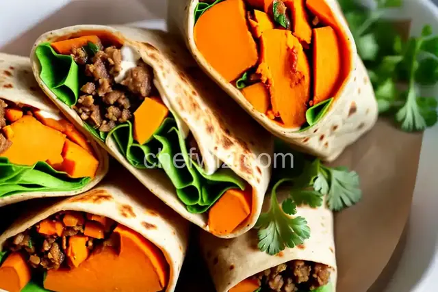 Sweet Potato Burritos