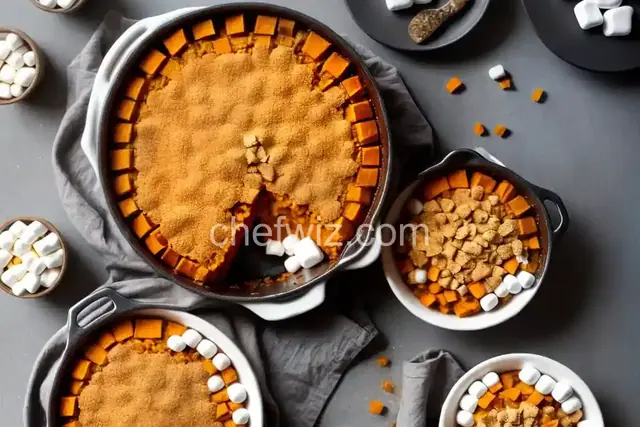 Sweet Potato Casserole with Marshmallows