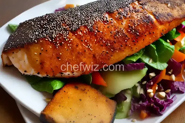 Sweet Sesame Mahi Mahi
