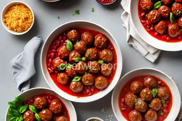 Sweet and Sour Meatballs