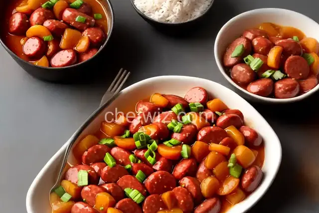 Sweet-n-Sour Kielbasa