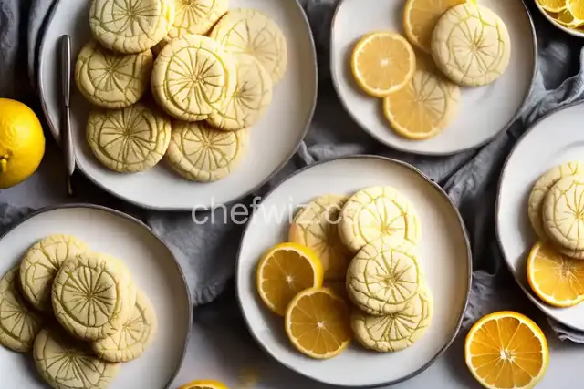 Swirled Citrus Butter Cookies