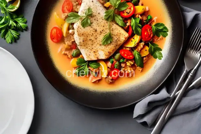 Swordfish a la Siciliana