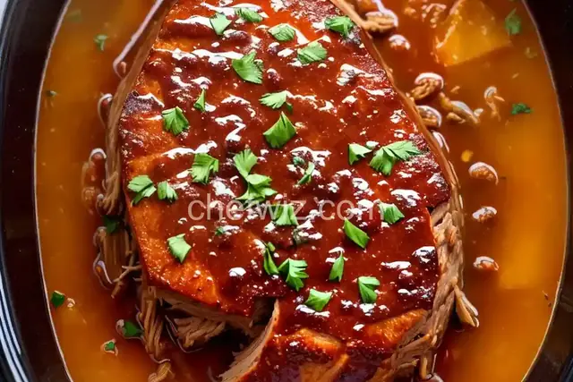 Tangy Slow Cooker Pork Roast