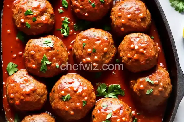 Tasty Baked Meatballs