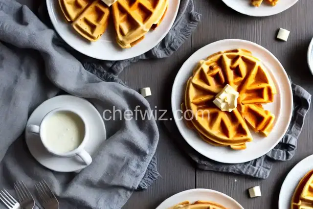 Tender and Easy Buttermilk Waffles