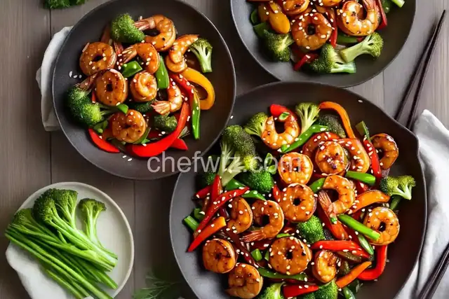 Teriyaki Shrimp and Vegetable Stir-Fry