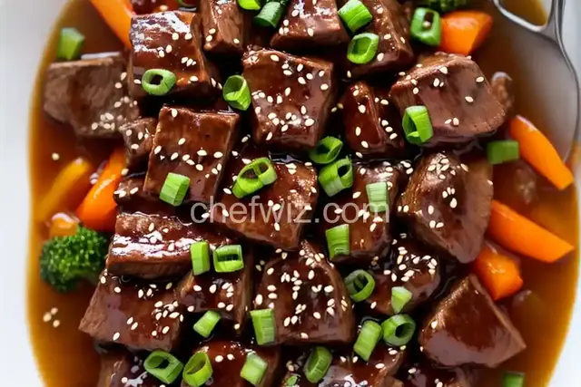 Teriyaki Steak Tips