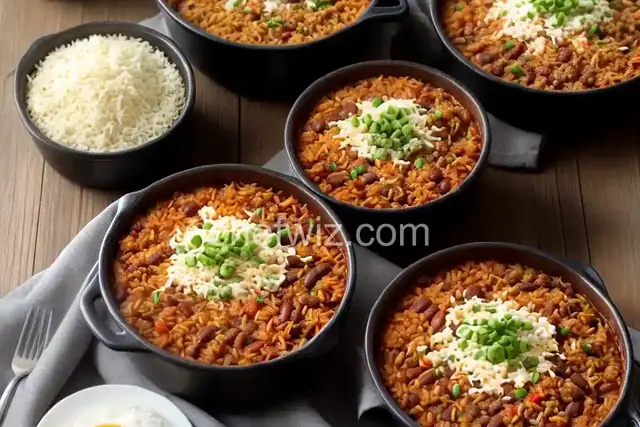 The Best Baked Rice and Beans