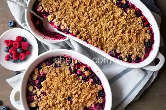 The Ultimate Berry Crumble