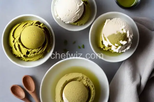 Tofu Green Tea Ice Cream