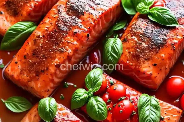 Tomato Basil Salmon