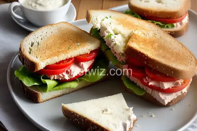 Tuna Egg Sandwich