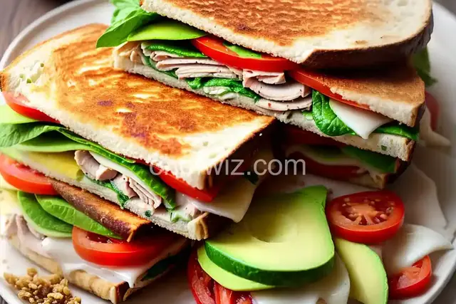 Turkey Avocado Panini