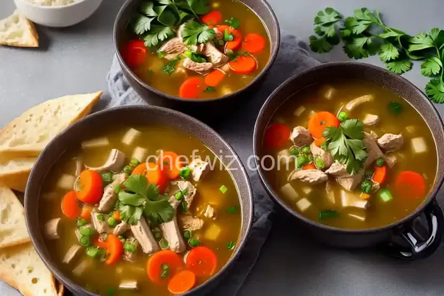 Turkey Bone Soup