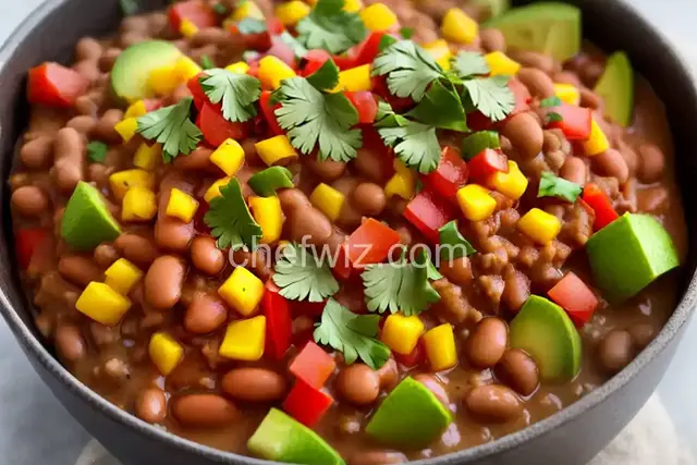 Vegan Bean Taco Filling