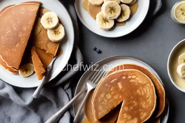 Vegan Breakfast Ideas: Vegan Banana Pancakes