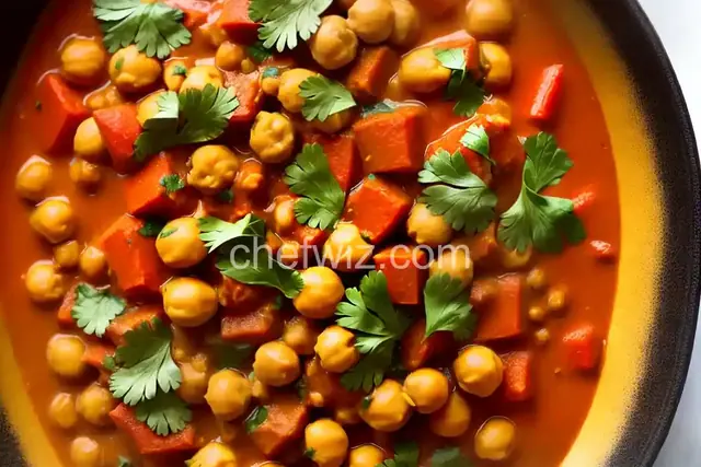 Vegan Chickpea Curry without Coconut Milk