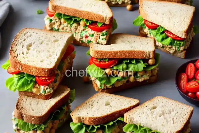 Vegan Sandwich Ideas: Chickpea Salad Sandwiches