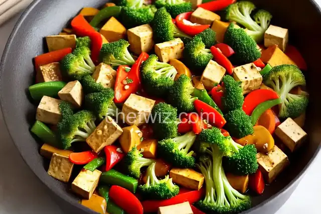 Vegetable and Tofu Stir-fry
