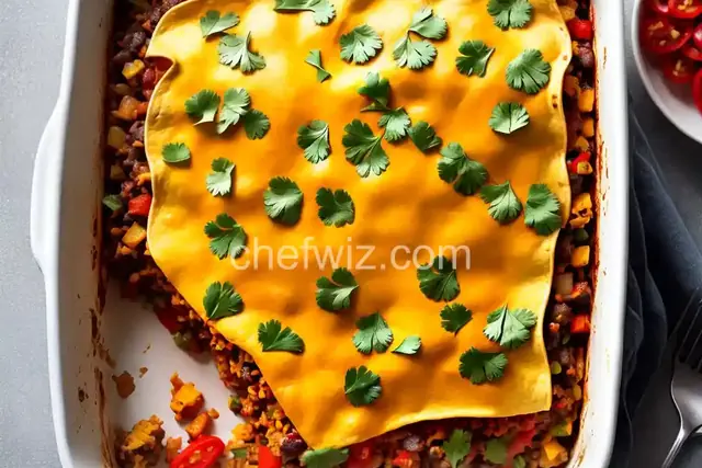 Vegetarian Burrito Casserole