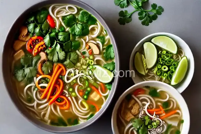 Vegetarian Pho (Vietnamese Noodle Soup)