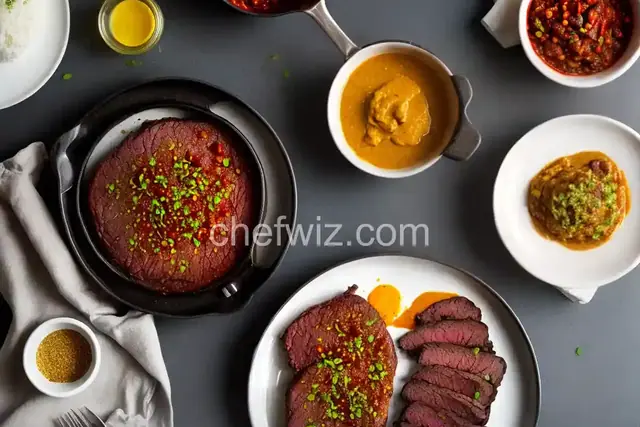 Velvet Steak with Korean Chili Butter