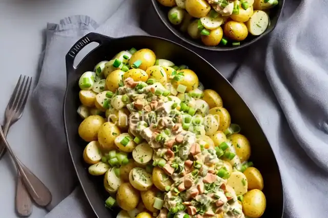 Warm Dijon Potato Salad