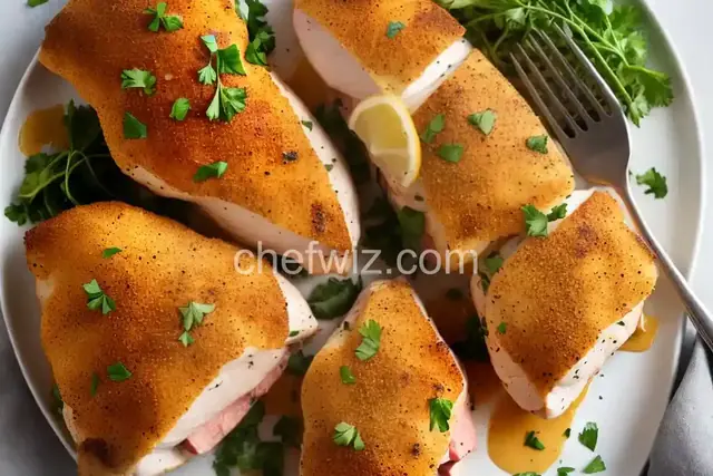 Weeknight Chicken Cordon Bleu