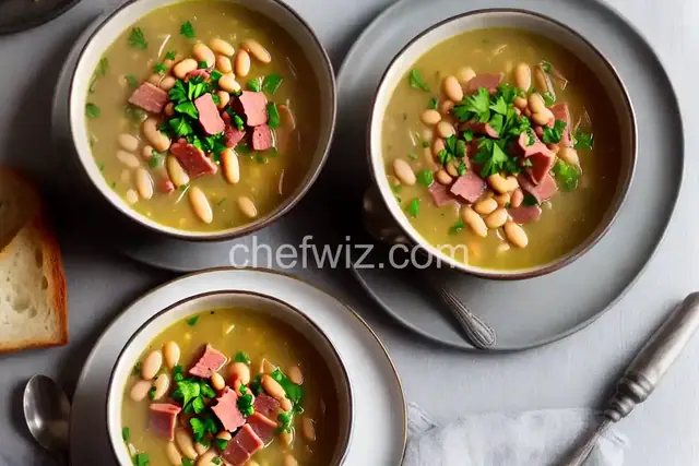 White Bean and Ham Bone Soup