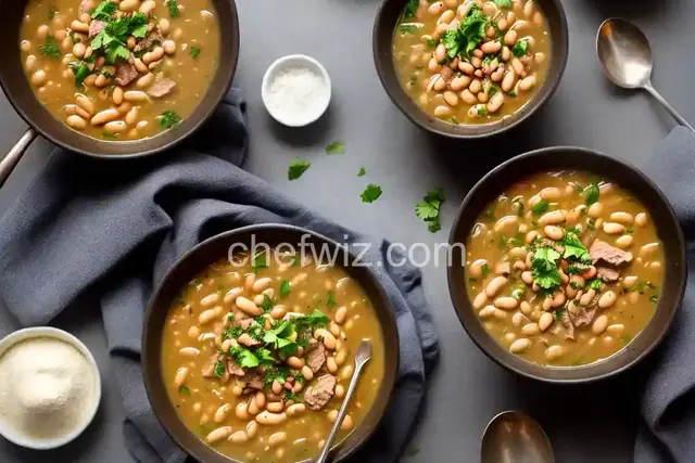 White Bean and Lamb Soup