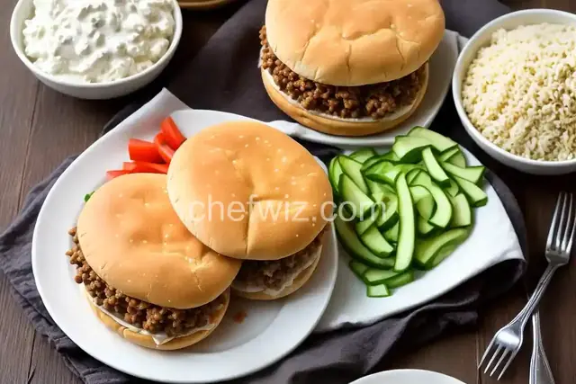 White Sloppy Joes