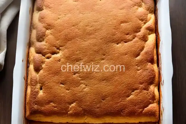 White Texas Sheet Cake