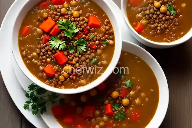 Winter Lentil Vegetable Soup