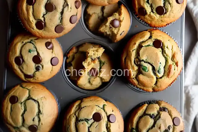Zucchini-Chocolate Chip Muffins