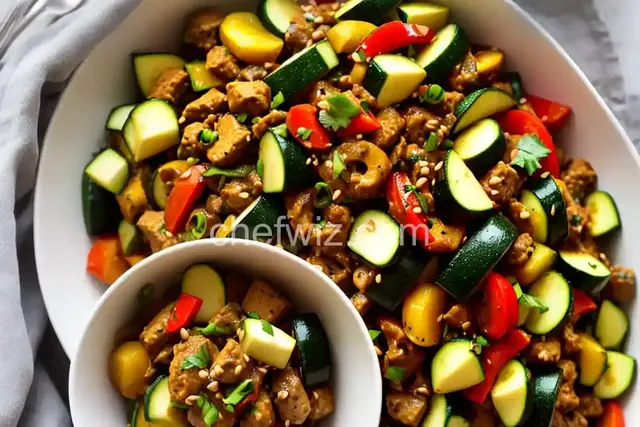 Zucchini Stir Fry