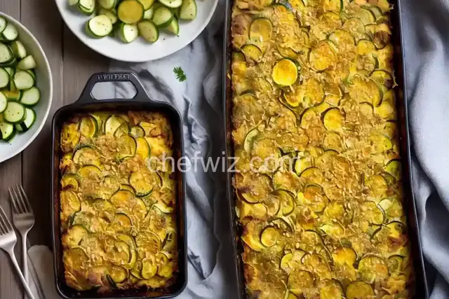 Zucchini and Potato Bake