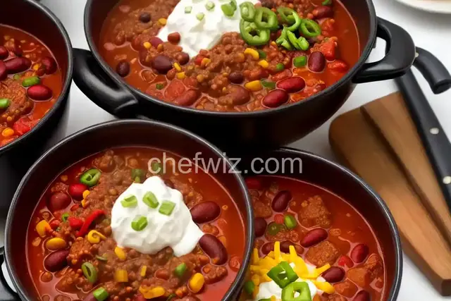 1-Hour Pressure Cooker Texas-Style Chili con Carne Recipe