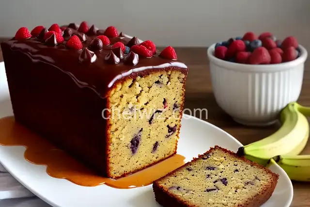10 Minute Bakery Banana Cake
